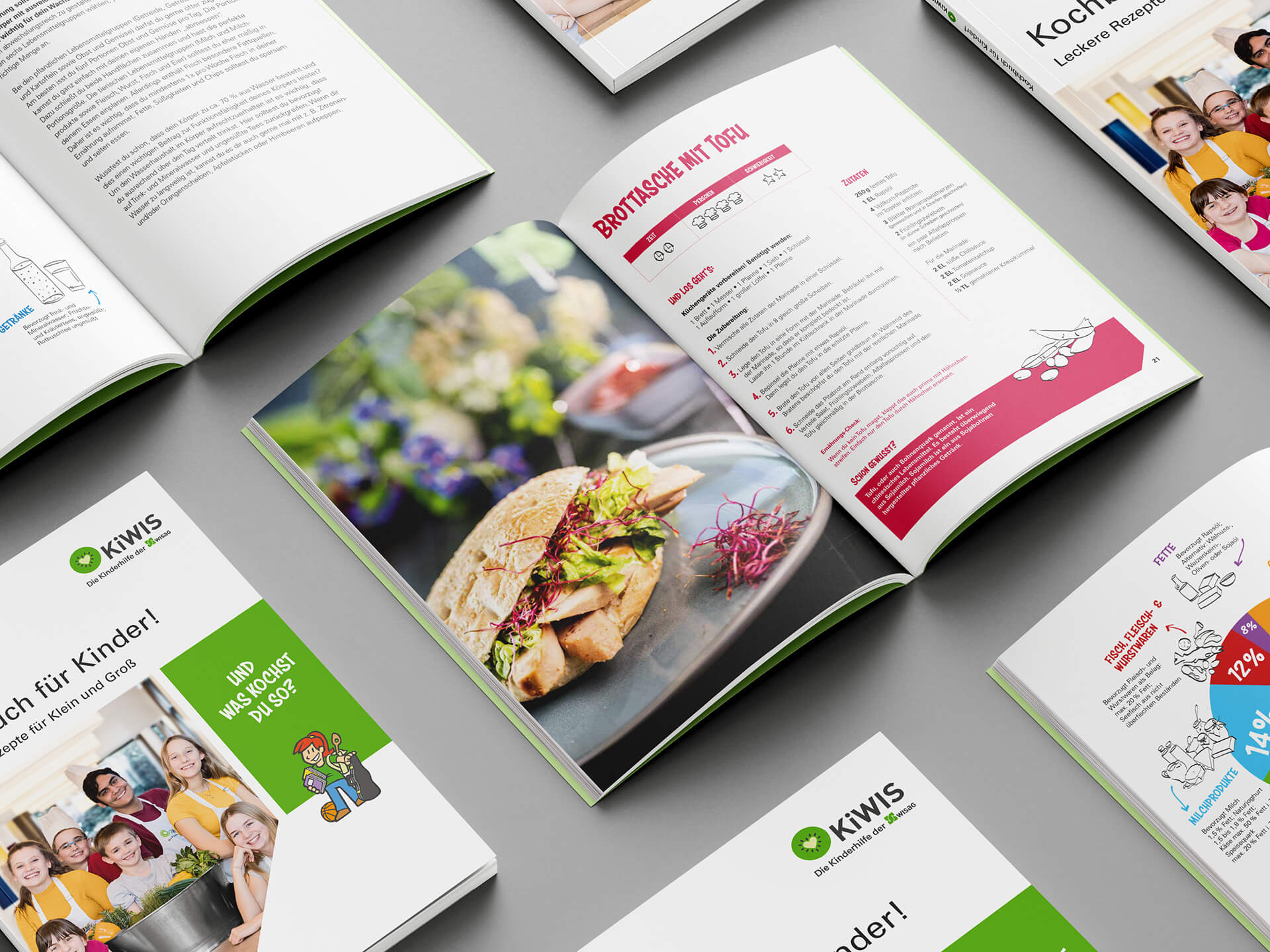 KiWIS Kochbuch Mockup