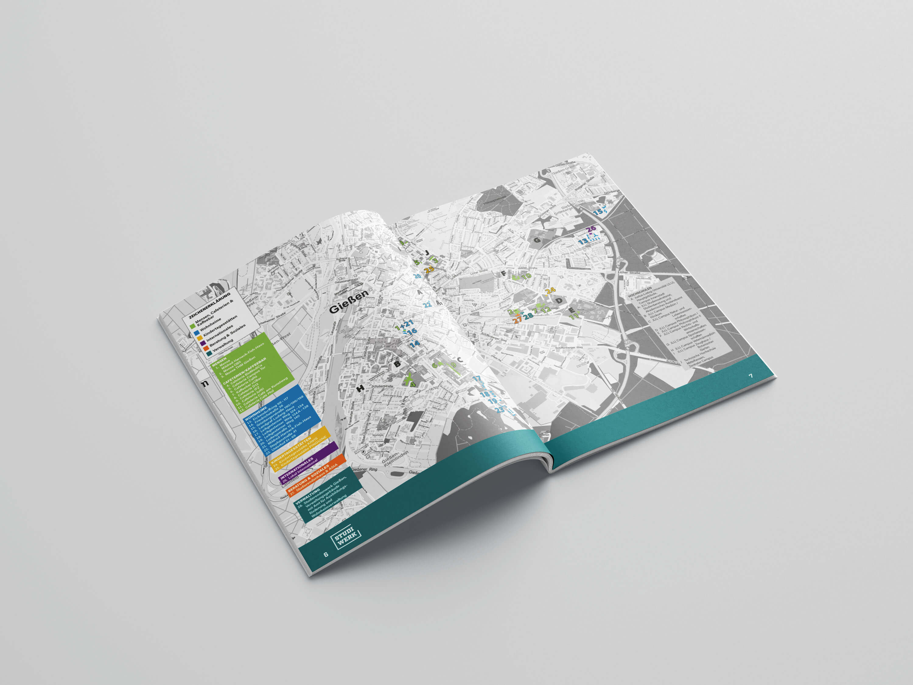 Broschüre Mockup innen