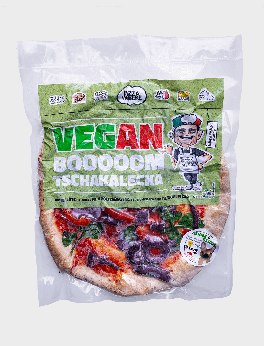 Pizza Wolke Vegan